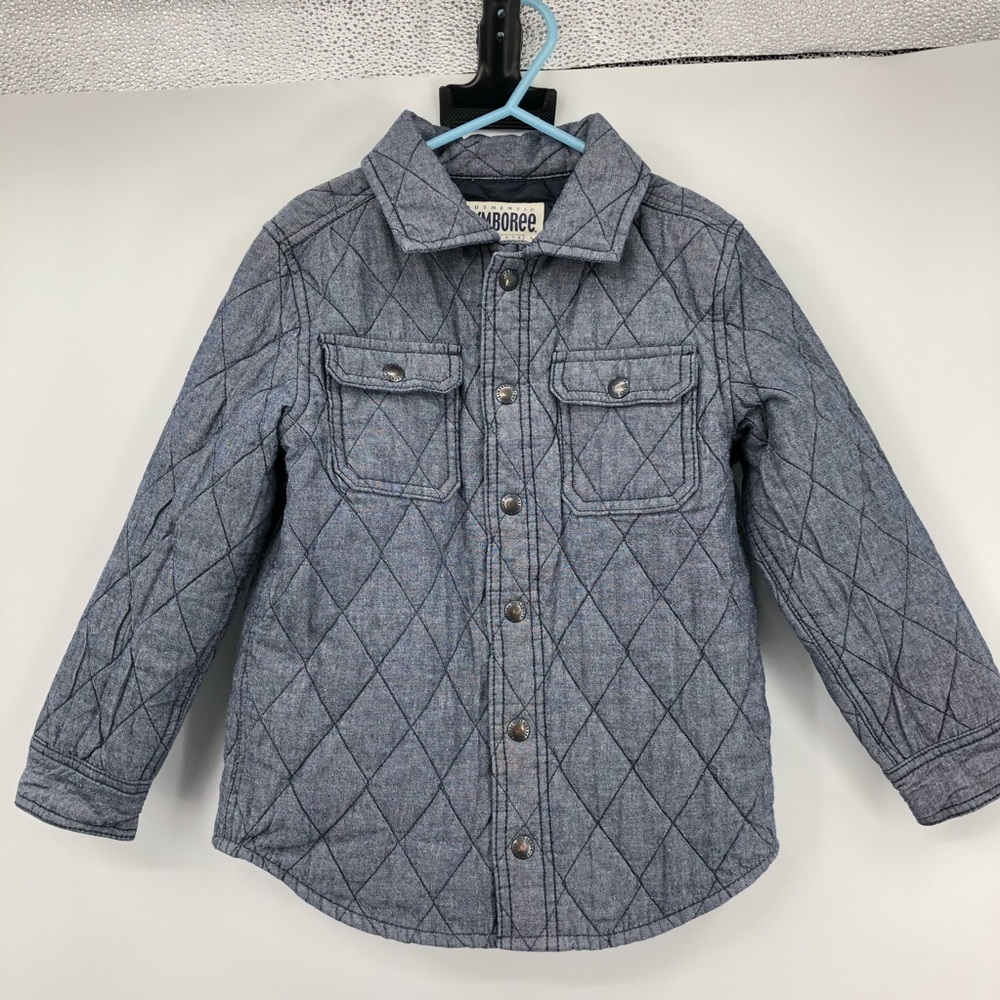 Gymboree Quilted Jacket Boys Sz S (5-6)